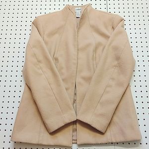 LIKE NEW: Chico's Tan Blazer Jacket, size 2 (regular size 12)